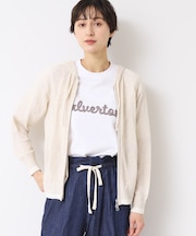 【洗える】フーデッドカーディガン（S～L）