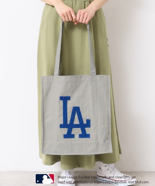 【ユニセックス】MLB/ロゴ入りトートバッグ