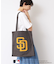 【ユニセックス】MLB/ロゴ入りトートバッグ