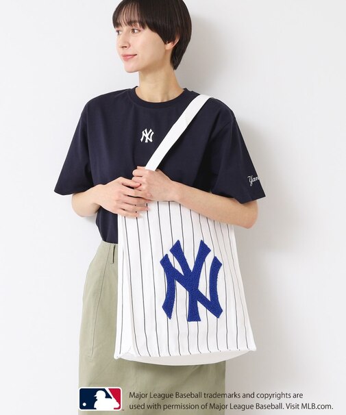【ユニセックス】MLB/ロゴ入りトートバッグ