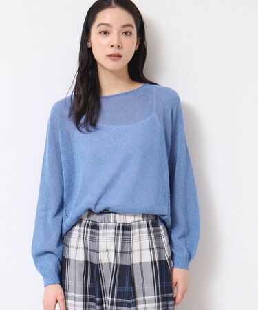【日本製・洗える】ホールガーメントシアーニット