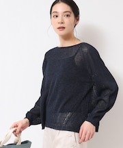 【日本製・洗える】ホールガーメントシアーニット