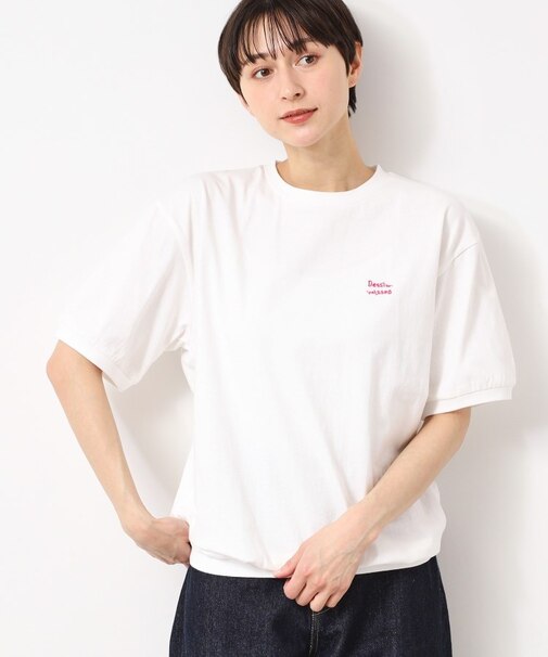 【ユニセックス・洗える】ワンポイントTシャツ