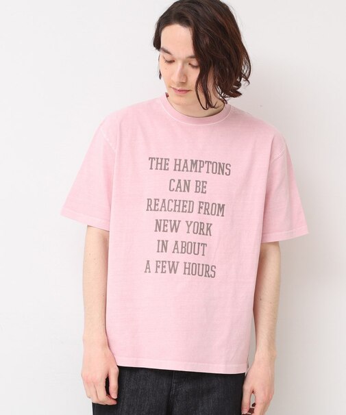 【ユニセックス・洗える】ピグメントTシャツ