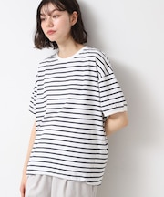 【二の腕カバー/接触冷感/UV】ドローコードカットソー（XS～L）