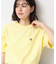 【ユニセックス・洗える】ロゴ入りピグメントTシャツ