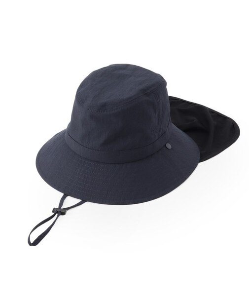 【遮熱・接触冷感・UVカット】 サンシェード付HAT