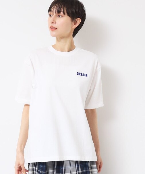 【ユニセックス・洗える】タフティングTシャツ