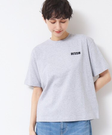 【ユニセックス・洗える】タフティングTシャツ