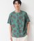 【リンクコーデ・洗える】フラワープリントTシャツ