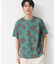【リンクコーデ・洗える】フラワープリントTシャツ