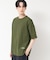 【洗える】ワッフルオーバーTシャツ