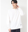 【洗える】ワッフルロングスリーブTシャツ