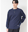 【洗える】ワッフルロングスリーブTシャツ