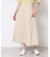 【洗える】Aラインストレッチスカート