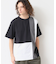 【洗える】ブロック切り替えTシャツ