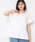 ◆【洗える】ラッフルドッキングカットソー
