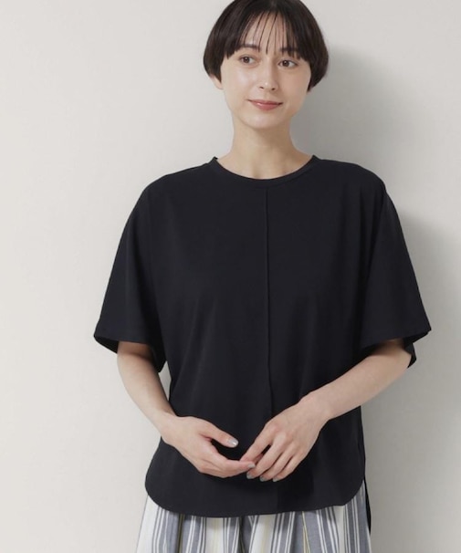 【洗える】フレアカットソー