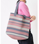 【マシンウォッシャブル・A4収納可】ランダムボーダーニットBAG