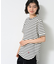 【洗える】シャツテール半袖Tシャツ