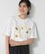 ロゴ刺繍Tシャツ