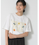 ロゴ刺繍Tシャツ