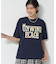 ロゴ刺繍Tシャツ