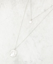 【3way】コインモチーフ2連ネックレス