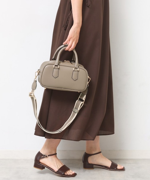 【2WAY】テープショルダースクエアBAG