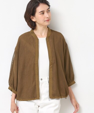 【洗える】メッシュシアージャケット
