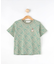 【洗える・リンクコーデ】Deddy刺繍入り オーガニックコットンTシャツ