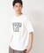 【洗える】オーガニックコットン ロゴプリントTシャツ