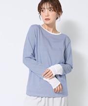 【洗える】ドッキングチュールロンT