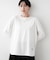 【選べる首元デザイン/洗える】クルーネックロングTシャツ