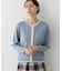 【洗える】バイカラーカーディガン