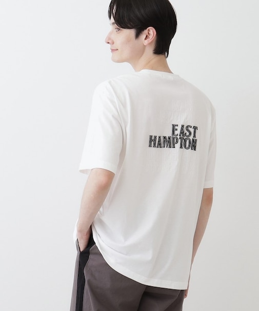 【洗える】オーガニックコットンロゴ入り半袖Tシャツ