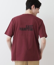 【洗える】オーガニックコットンロゴ入り半袖Tシャツ