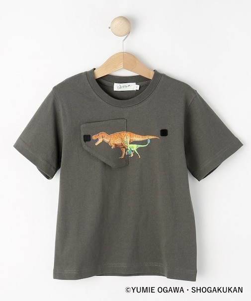 【小学館の図鑑NEO　コラボ】恐竜Tシャツ