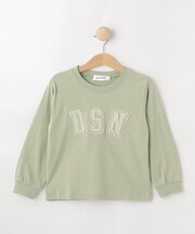 【リンクコーデ/洗える】ビッグロゴロンT