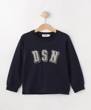 【リンクコーデ/洗える】ビッグロゴロンT