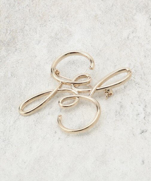 メタルブローチ