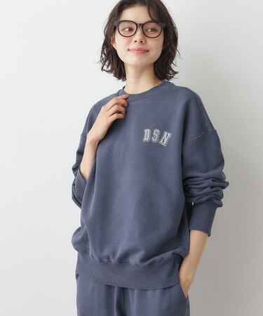 【ユニセックス/セットアップ可】ピグメント裏毛スウェット