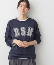 【ユニセックス/洗える】ビッグロゴロンT