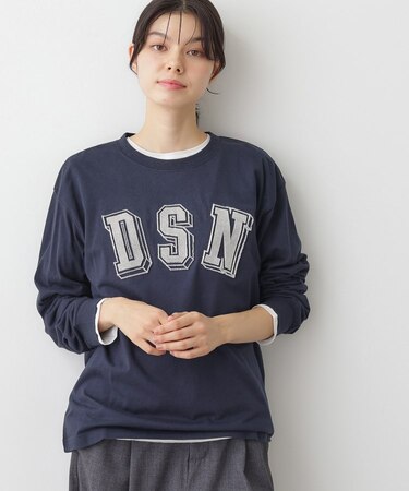 【ユニセックス/洗える】ビッグロゴロンT