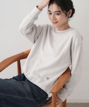 【洗える】裾ドロスト付きカットソー