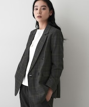 【洗える】ダブルブレストジャケット