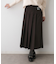 ワイドプリーツスカート