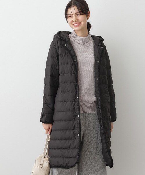 撥水・2WAY】ミュラーダウンコートロング丈｜デッサンの通販｜&mall