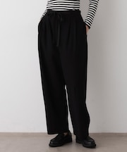 【洗える】カーヴィパンツ