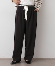 【洗える】カーヴィパンツ